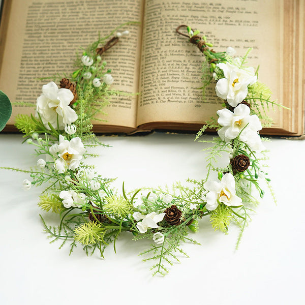 Bridal Wreath Headwear Travel Accessories