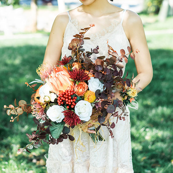 Wedding Ceremony Romantic Artificial Flowers Bridal Bouquet