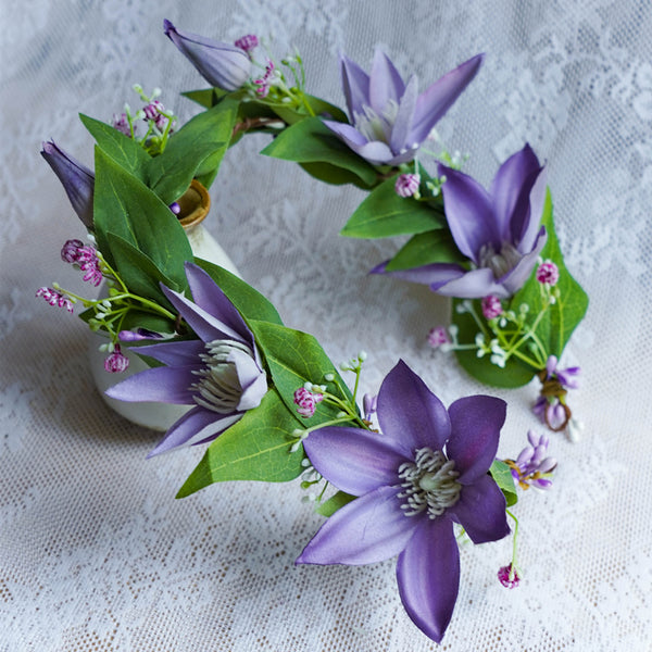 Bridal Tiara Handmade Garland Accessories