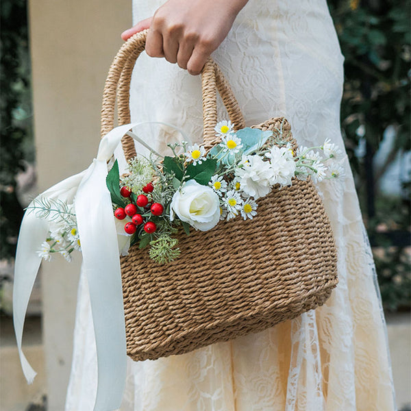 Summer Holiday Flower Handbag